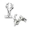 Trophy Deer Cufflinks - Silver 1